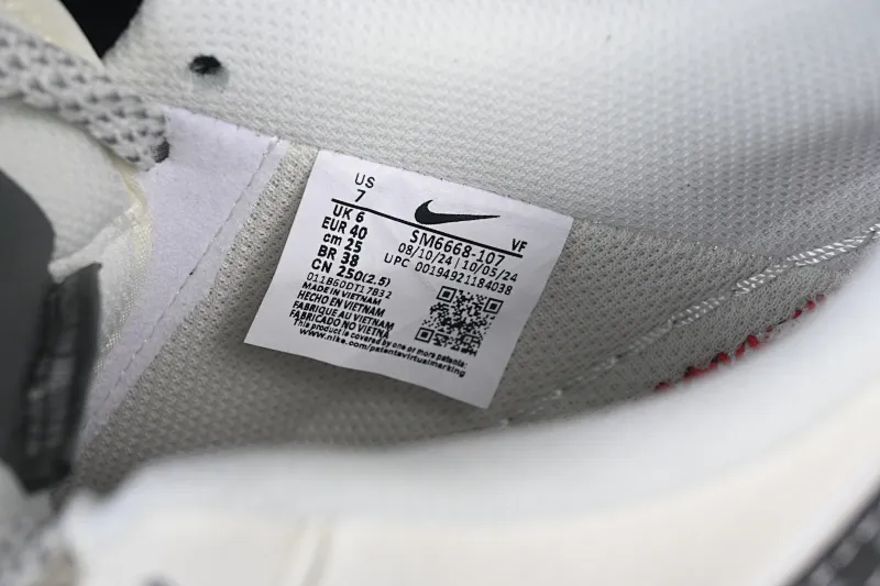 All categories Nk Air Force 1 Air Force series Nk Air Force 1 Low Air Force low-top Nike Air Force 1'07 Low off-white and dark gray Air Force 1 low-top casual sneakers SM6668-107